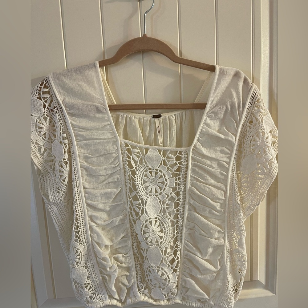 Free People XS Lace Summer Top